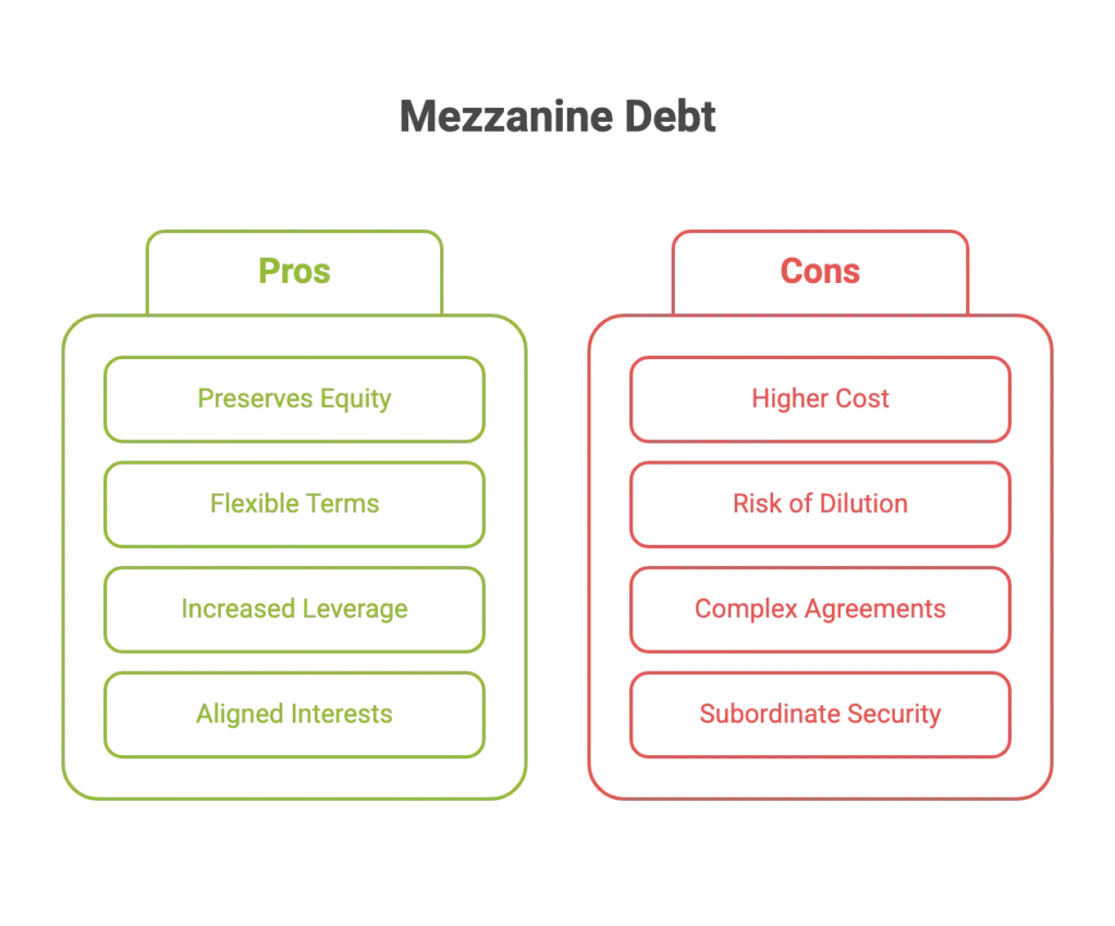 Pros and Cons of Mezzanine Financing in Real Estate