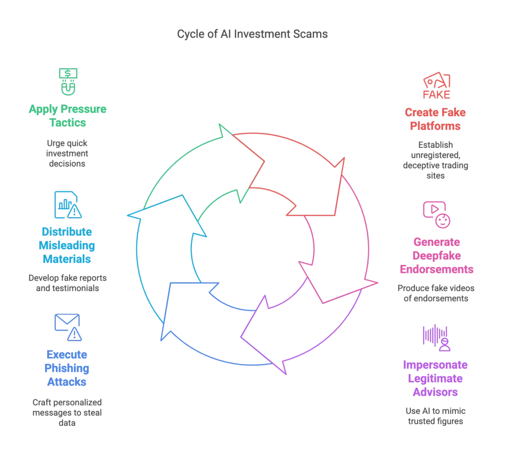 Tactics used in ai trading fraud