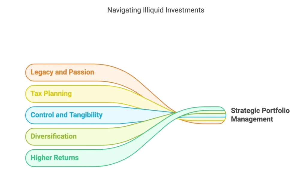 Why HNWIs Hold Illiquid Assets