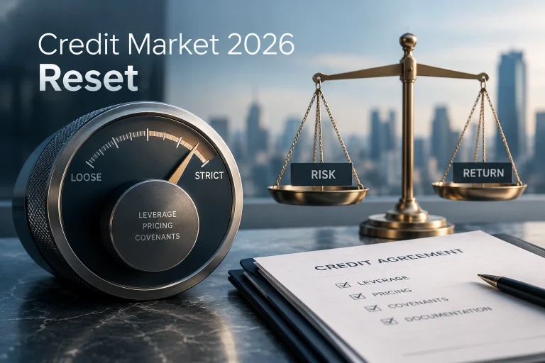 Credit market 2026, lenders resetting leverage, pricing and covenant standards